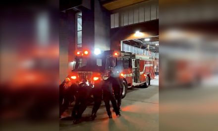 New Osoyoos Fire Rescue engine gets a ‘push-in’