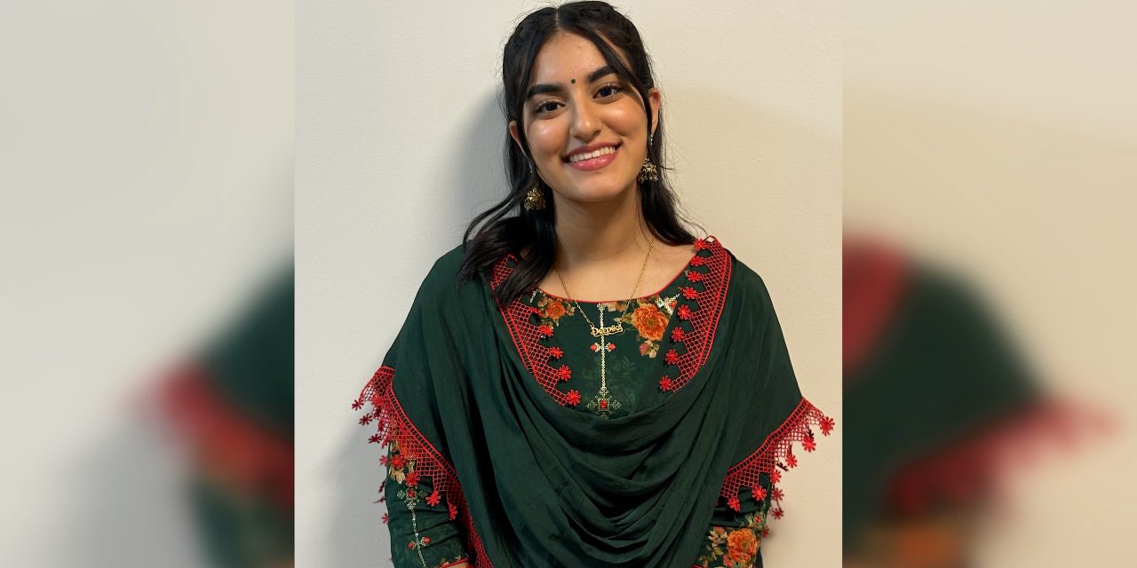 Oliver Rotary Club’s ‘Student of the Month’ Deepika Brar
