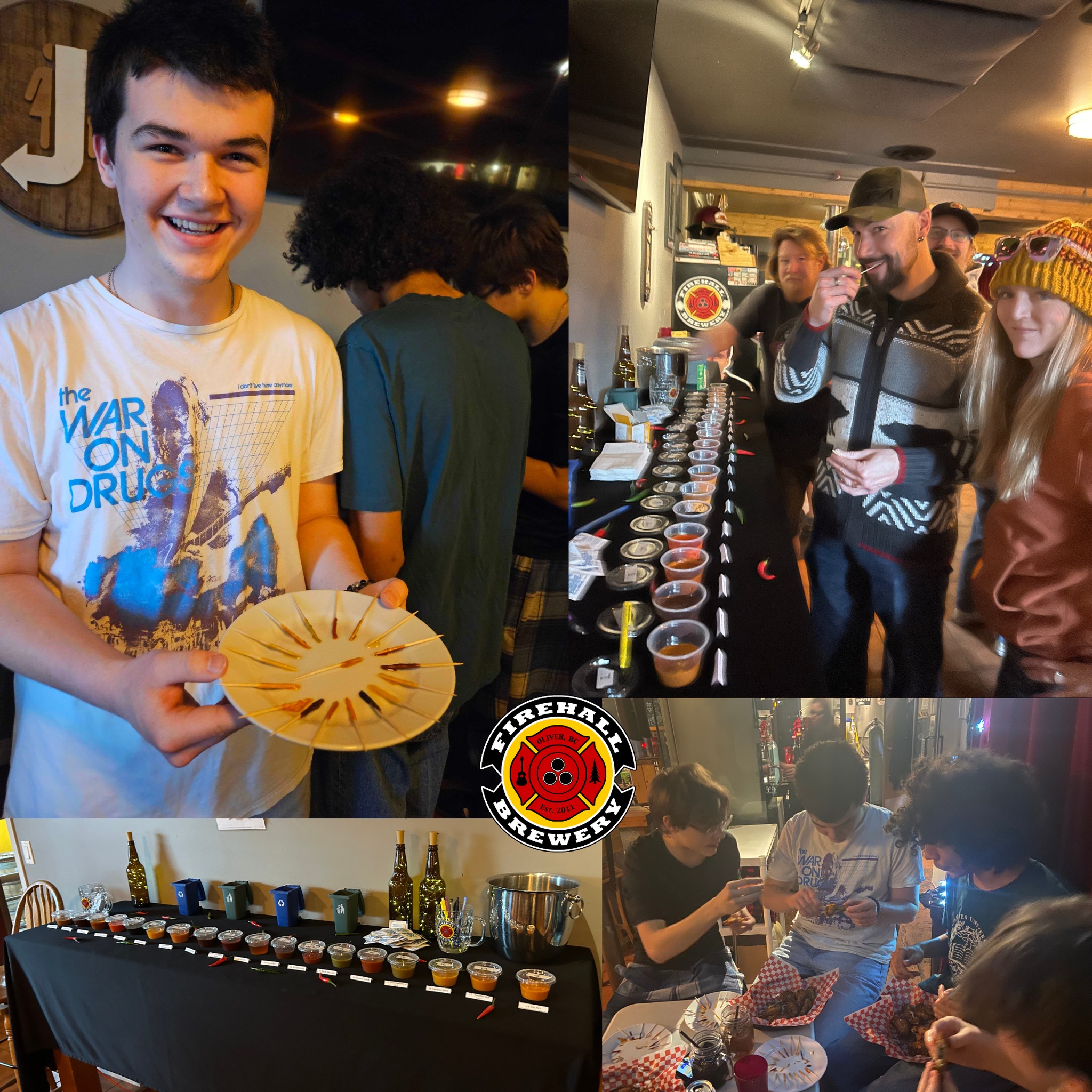 hot sauce showdown 2025 Firehall Brewery