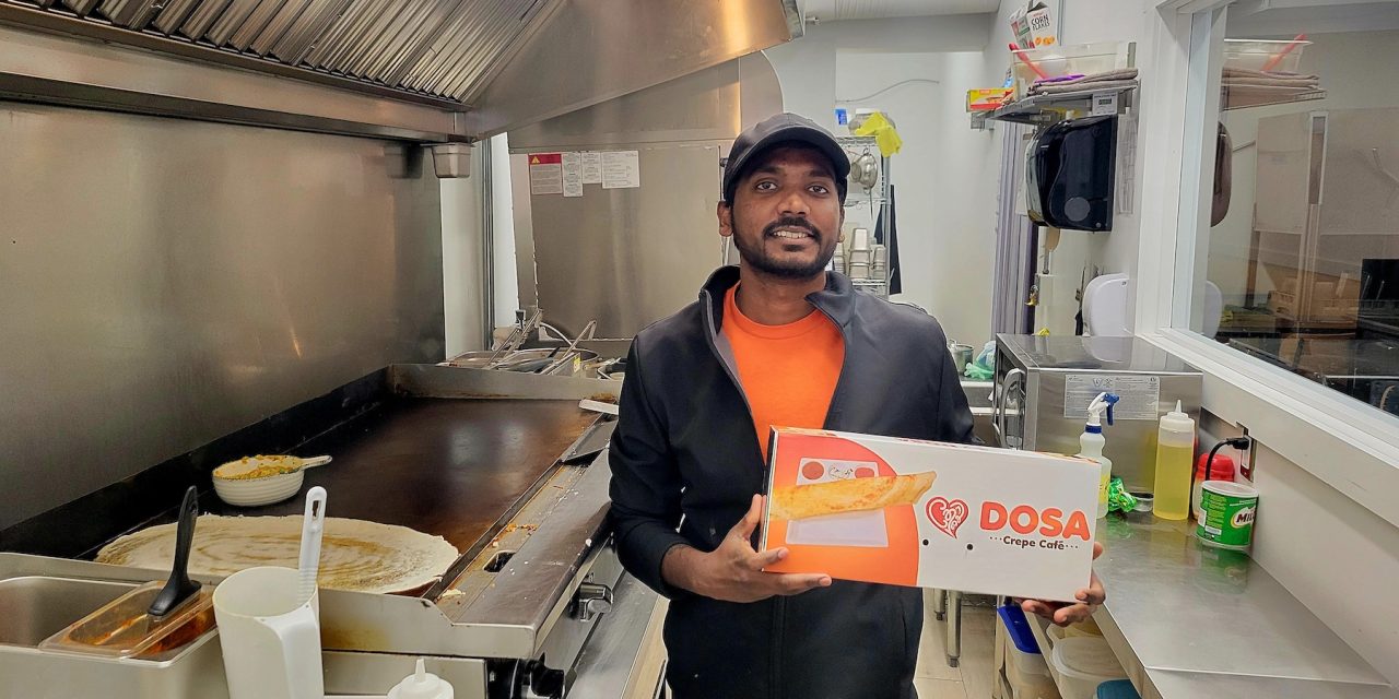 Food Adventures with Sheldon – DOSA Crepe Café