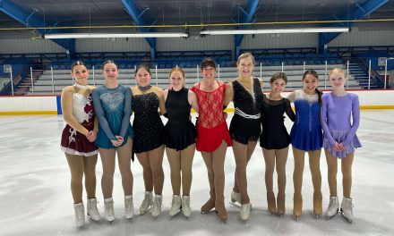 Local skating club shines in first 2025 competition 