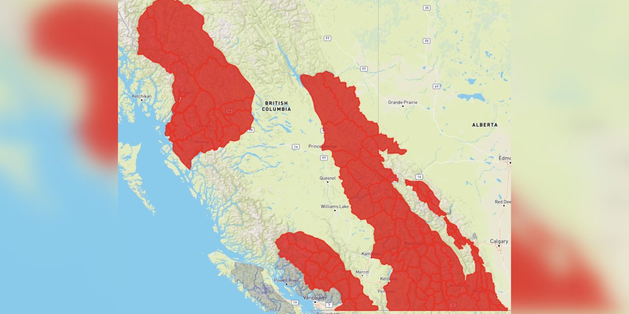 Special avalanche warning in place for BC backcountry