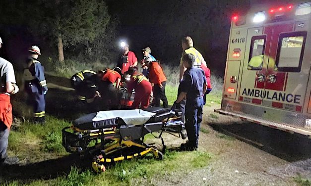 OOSAR helps rescue paraglider after hard landing