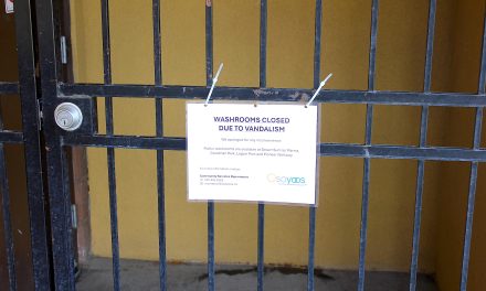 Vandals force closure of Gyro Park washrooms