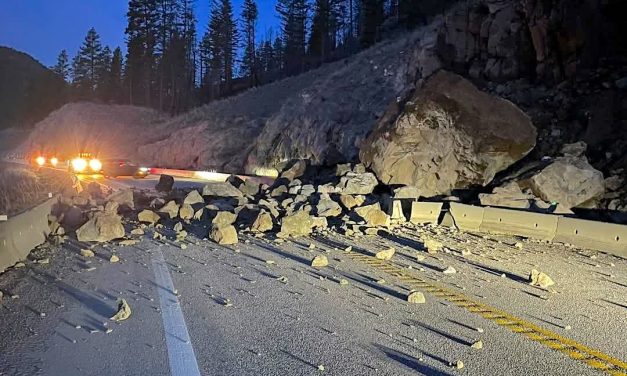 Hwy. 3A now open to single lane traffic after rockslide