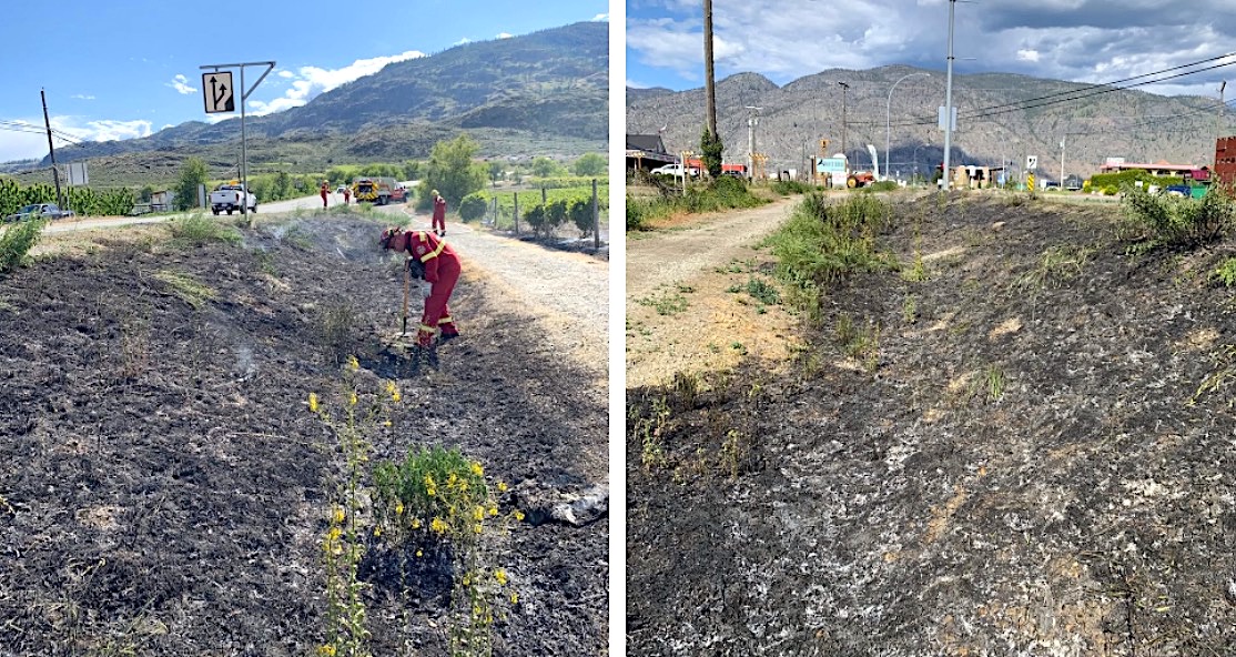 Fire Rescue knocks down multiple fires along Hwy. 3