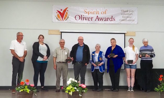 Spirit of Oliver Awards honours community volunteers