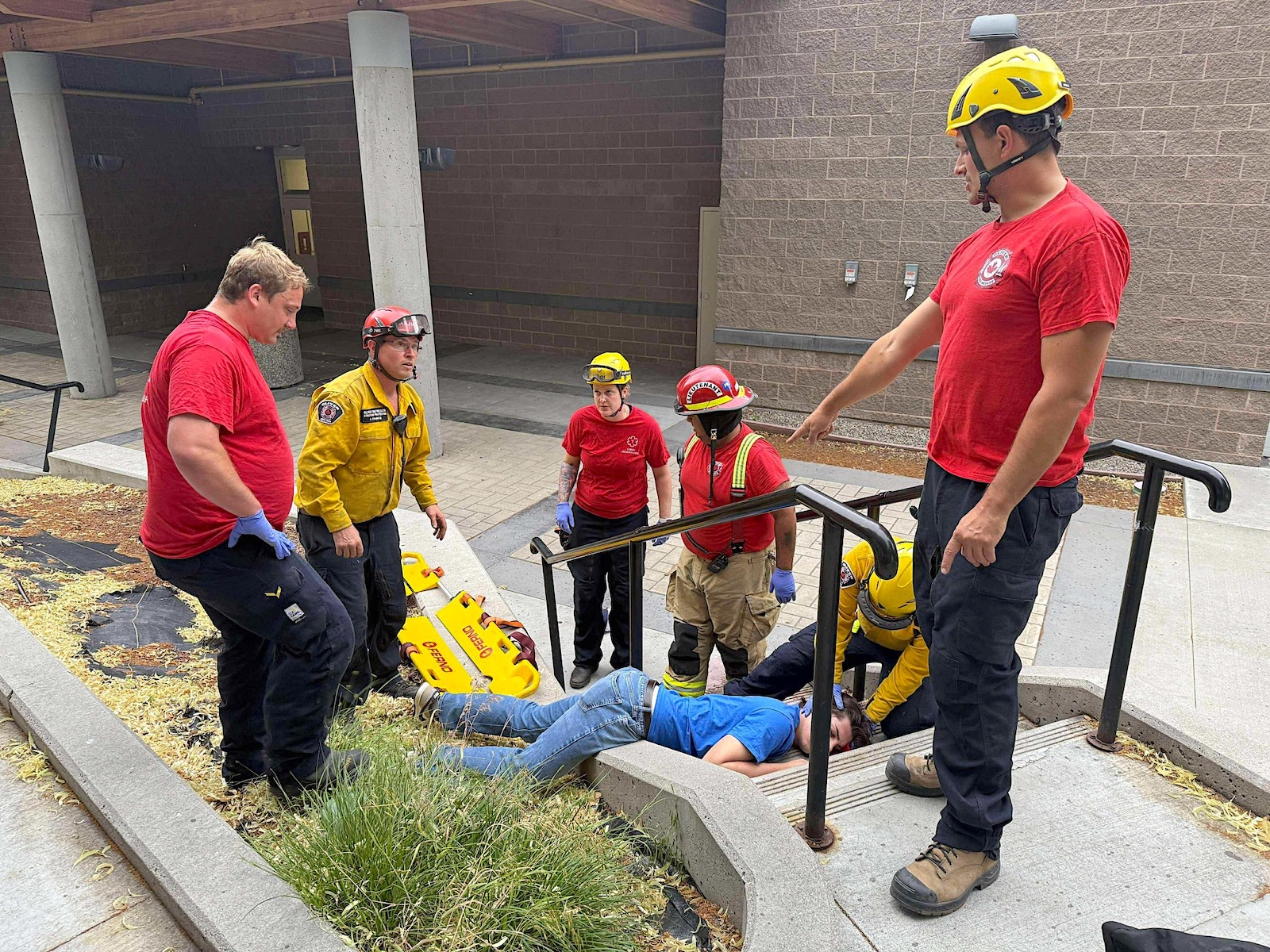 OFD - mass casualty excercise