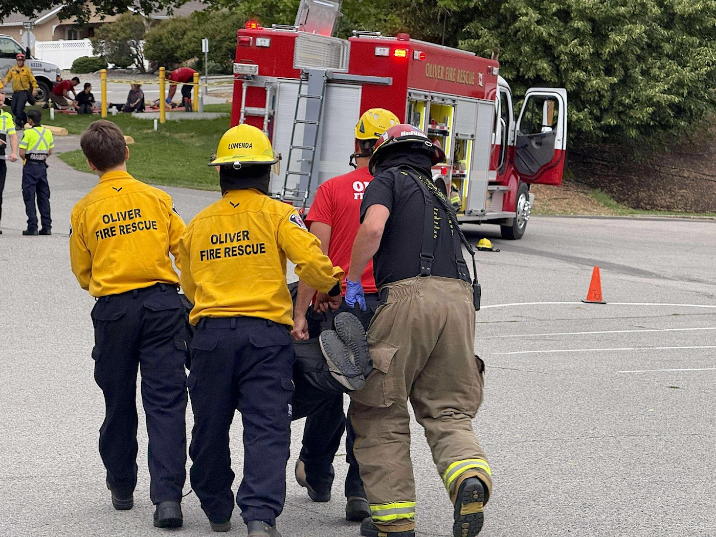 OFD - mass casualty excercise