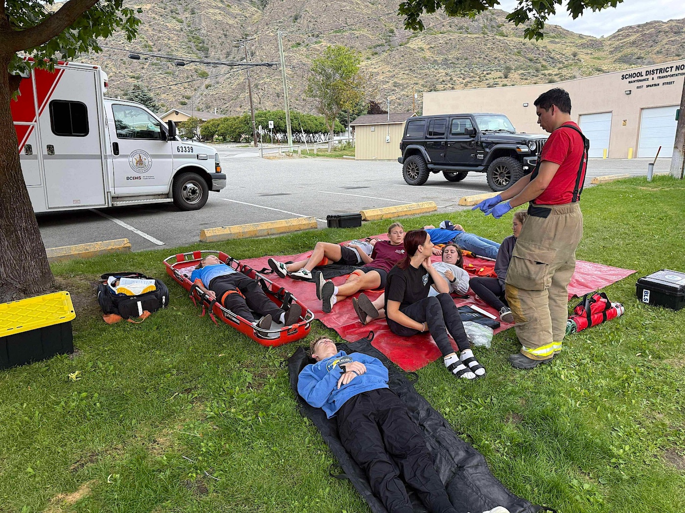 OFD - mass casualty excercise