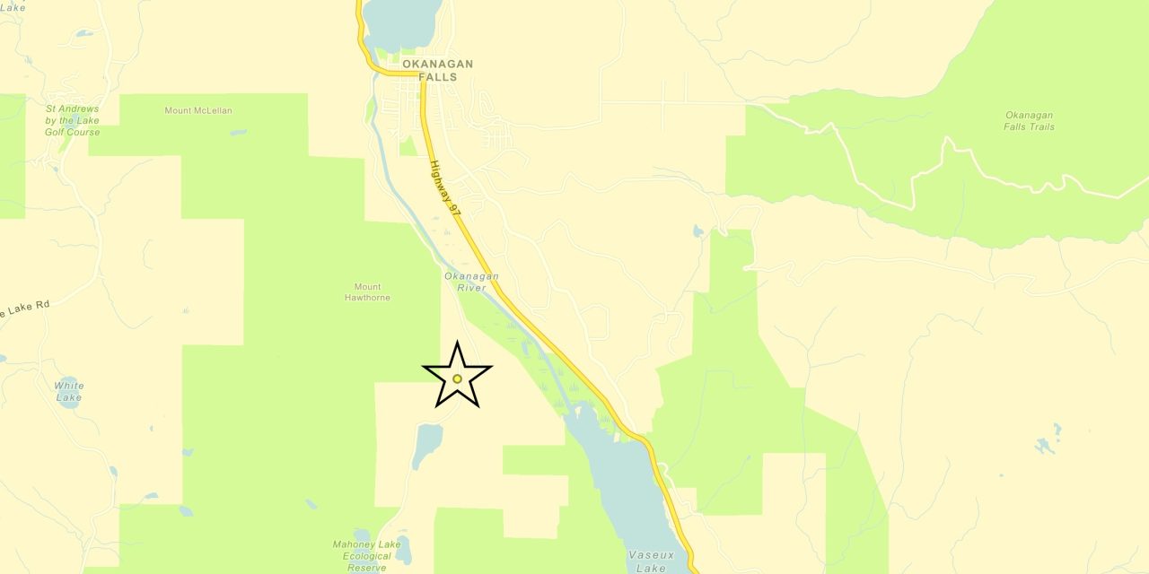 OK Falls FD responds to Green Lake Rd. wildfire