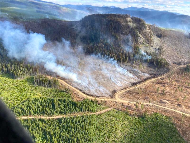 Weather cuts some slack in Placer Creek wildfire fight