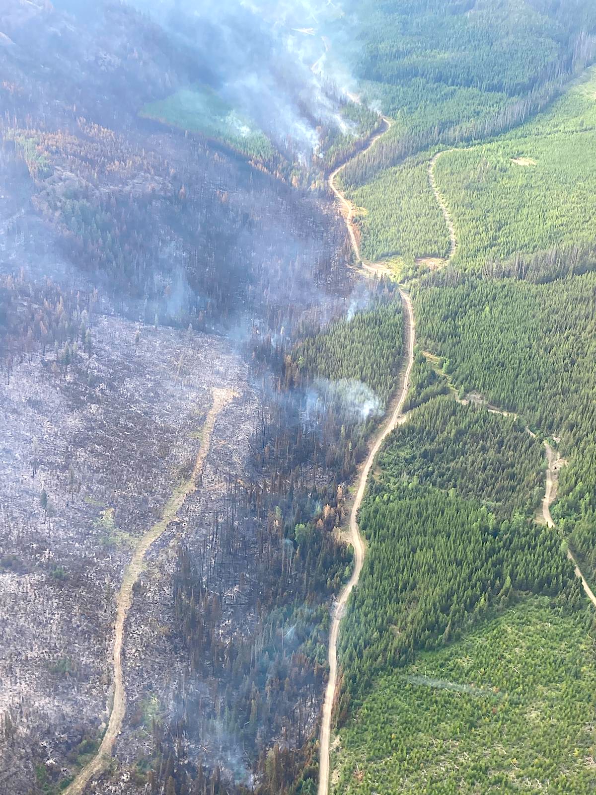 Placer Creek Wildfire