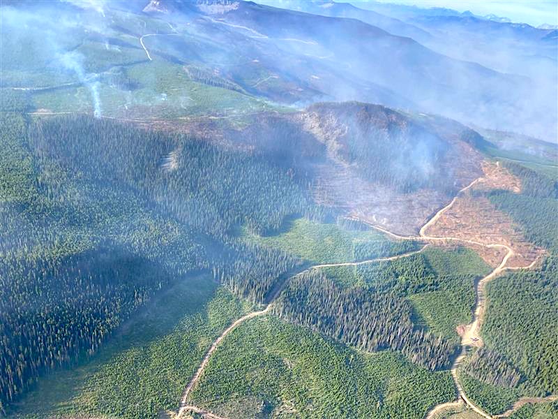 Placer Creek Wildfire