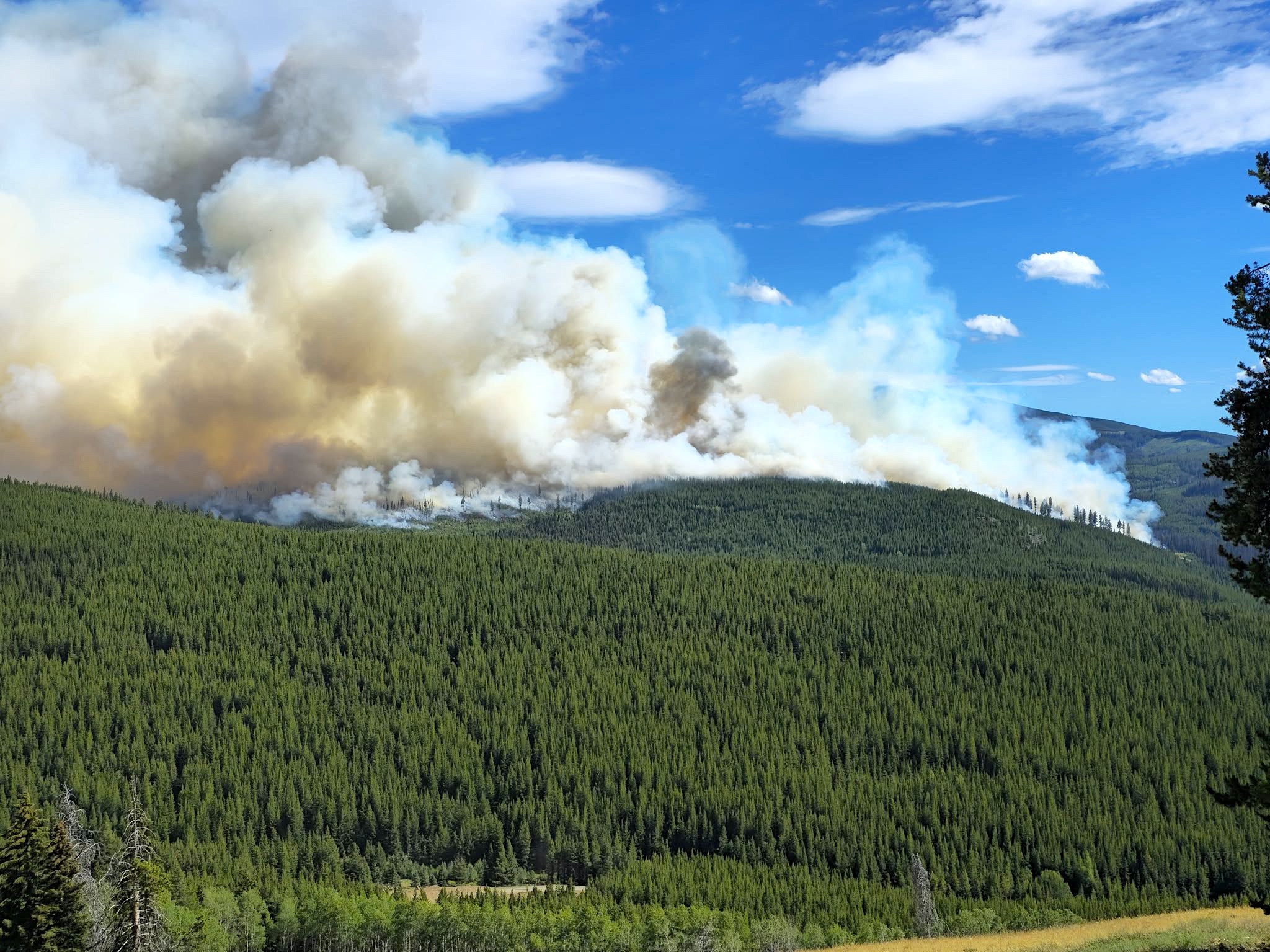 placer creek wildfire
