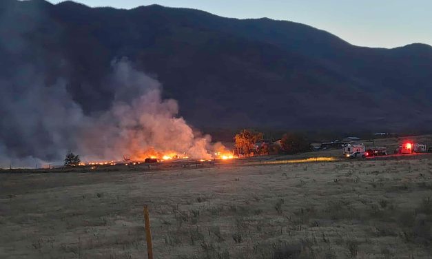 Wildfire south of Cawston knocked down