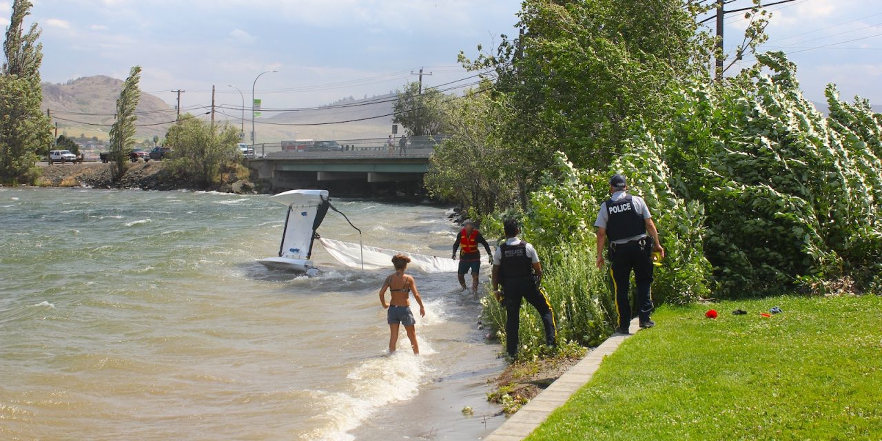 Wind gusts up to 90 km/h wreak havoc