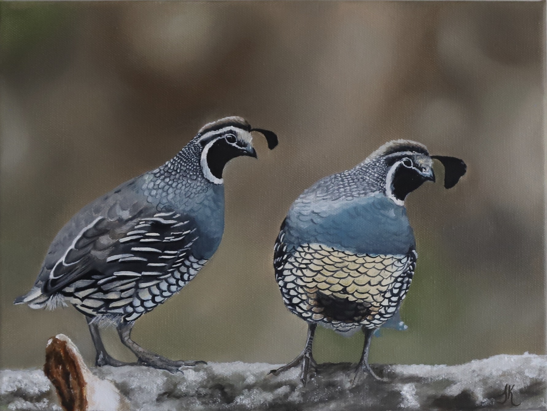 Jacqui Keseluk painting
