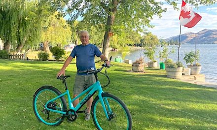 Local resident wins ebike in provincial biking promotion 