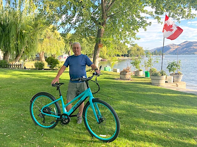 Local resident wins ebike in provincial biking promotion 