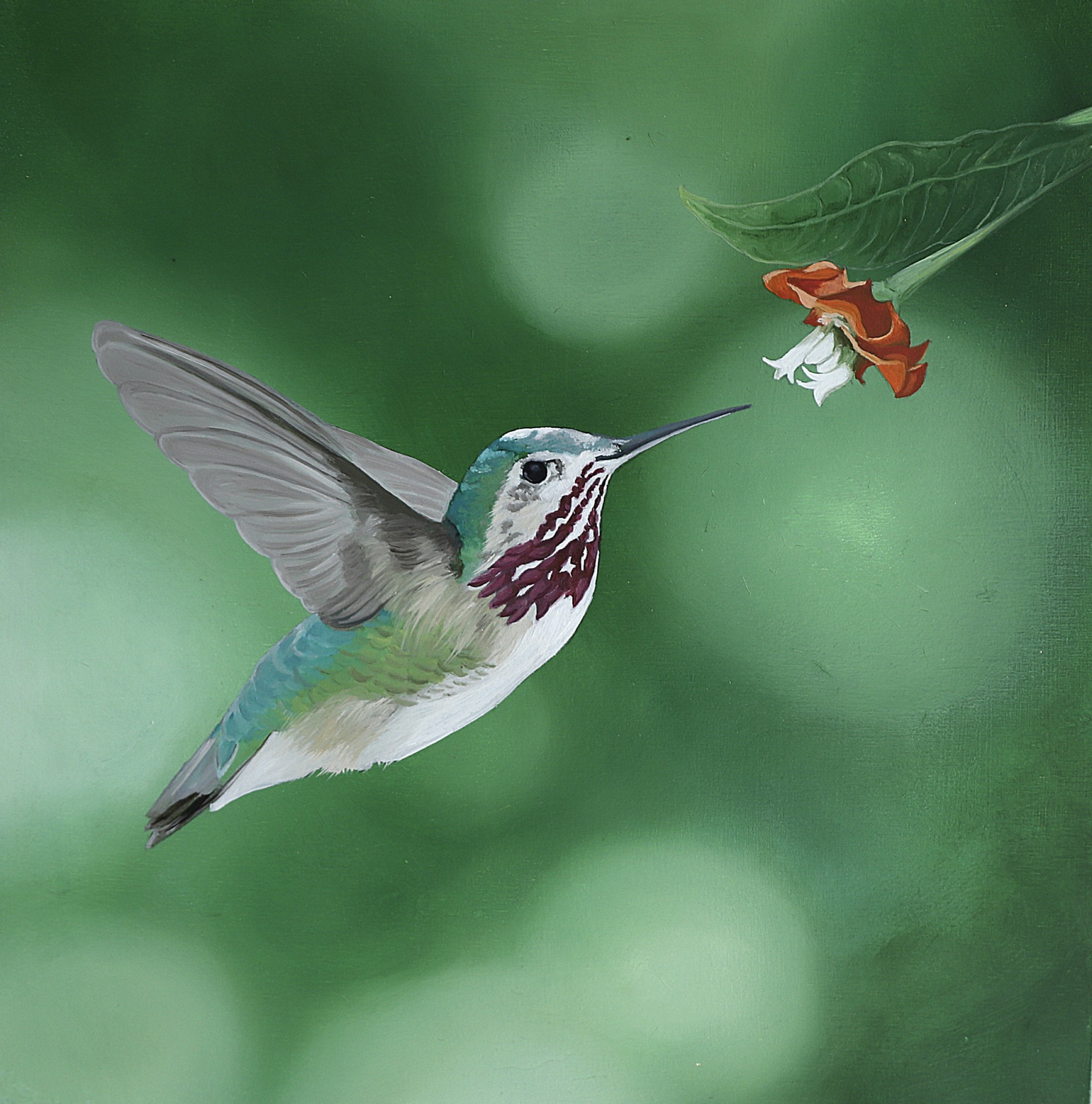 Jacqui Keseluk painting