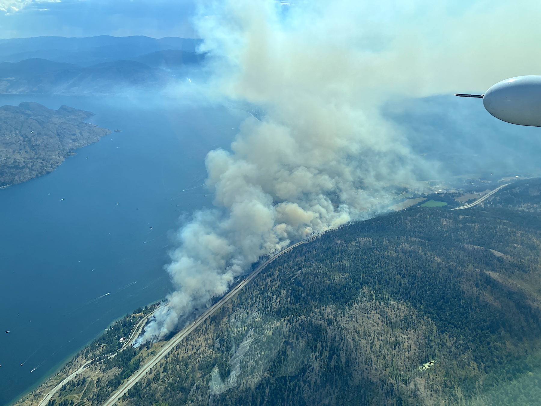 Drought Hill wildfire