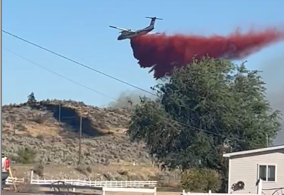 Evacuation alerts for Conifryd Creek wildfire rescinded