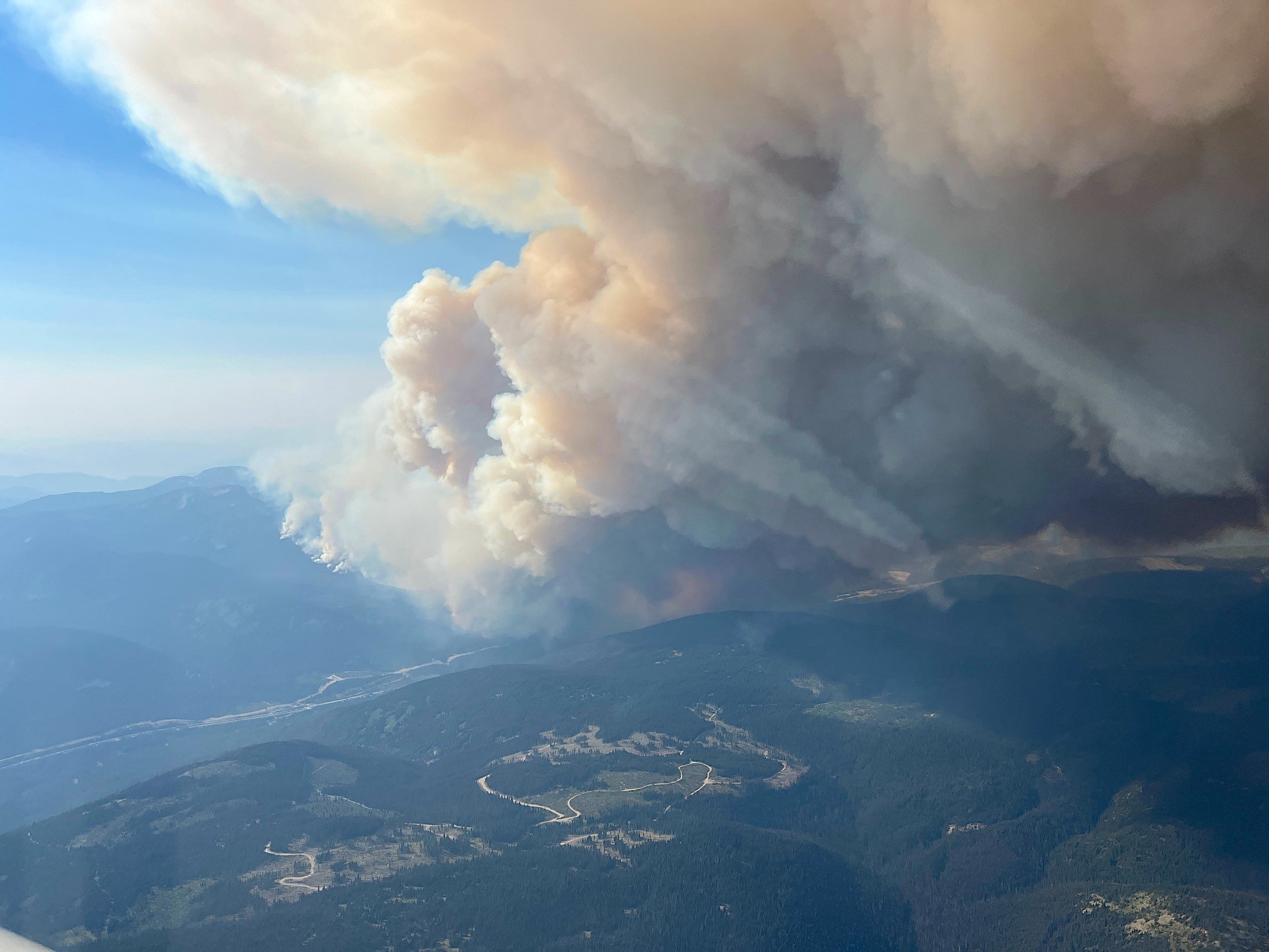 Mine Creek wildfire