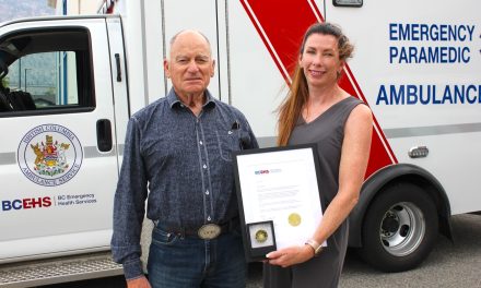 Retired RCMP officer honoured for saving life