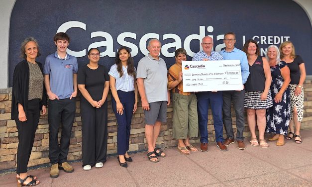 Cascadia Osoyoos branch creates $1 million endowment