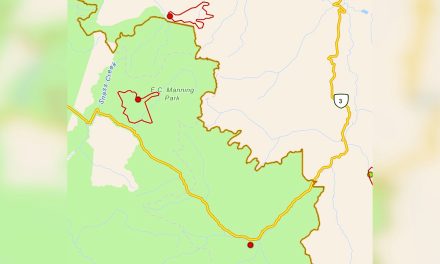 Two Manning Park fires burning within 1 km of Hwy. 3