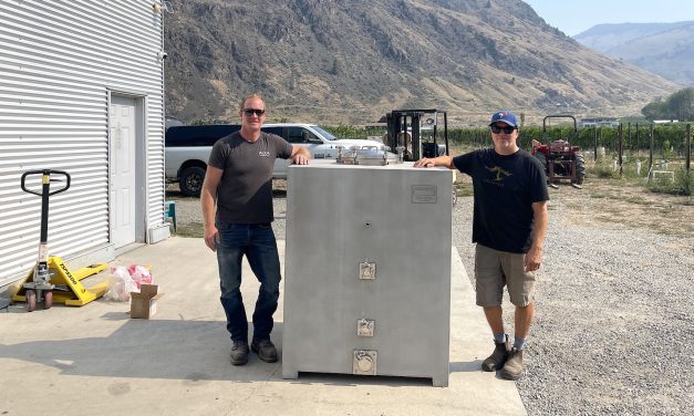 A local first with made-in-BC fermentation tank