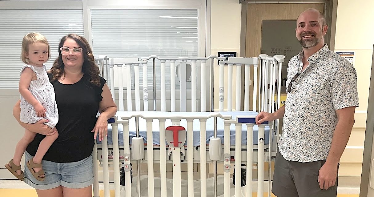 New pediatric crib for PRH emergency
