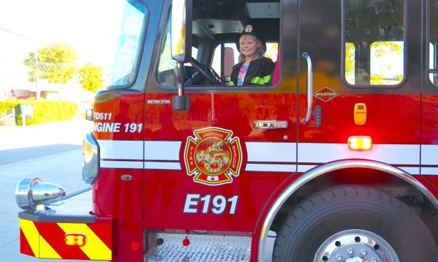 Meet Osoyoos Fire Chief for a Day, Eller Coughlin