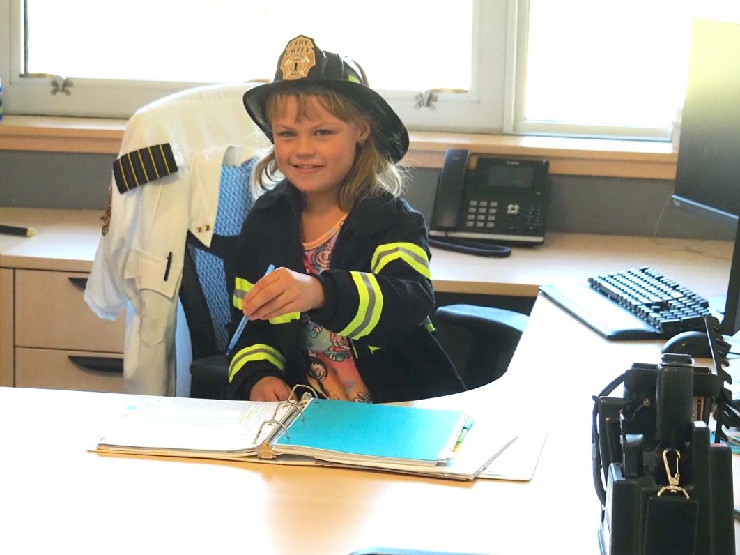 Fire chief for the day 2025