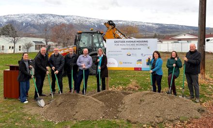 Oliver’s housing for healthcare workers breaks ground