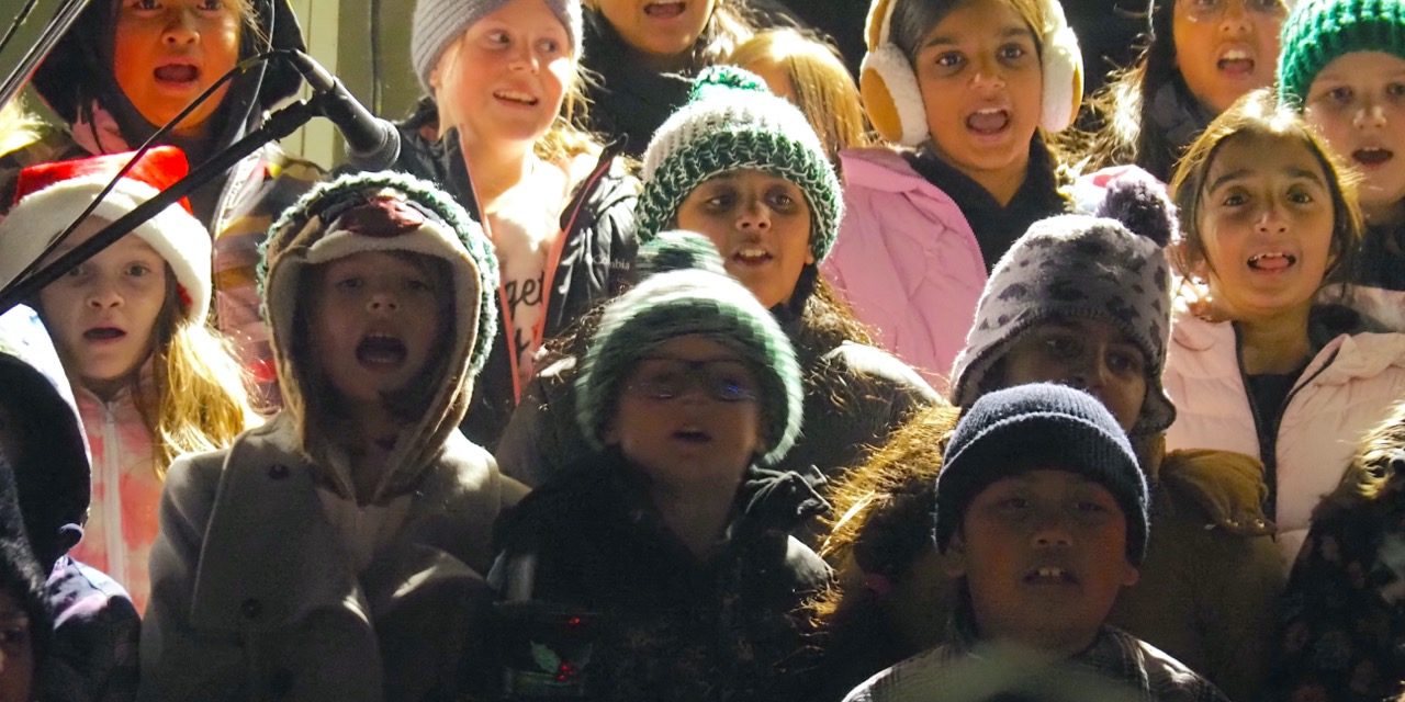 Oliver celebrates the season with Light Up 2025