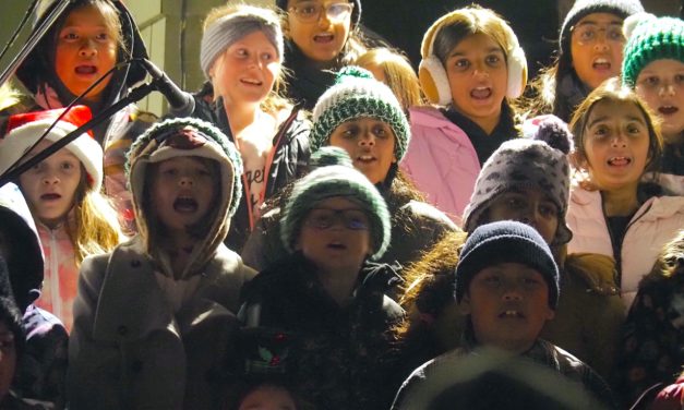 Oliver celebrates the season with Light Up 2025