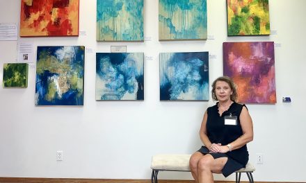 New artist in town brings abstract collages to life