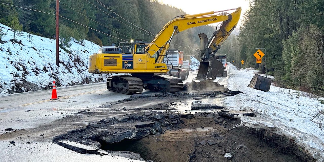 Hwy. 3 remains closed with work on 23 damage sites