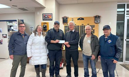 Oliver firefighters raise $1,500 for Christmas hampers