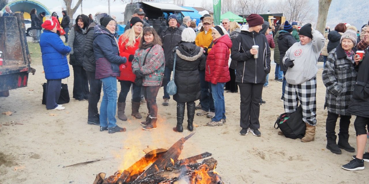 Desert Dip draws a crowd as dippers brave the cold