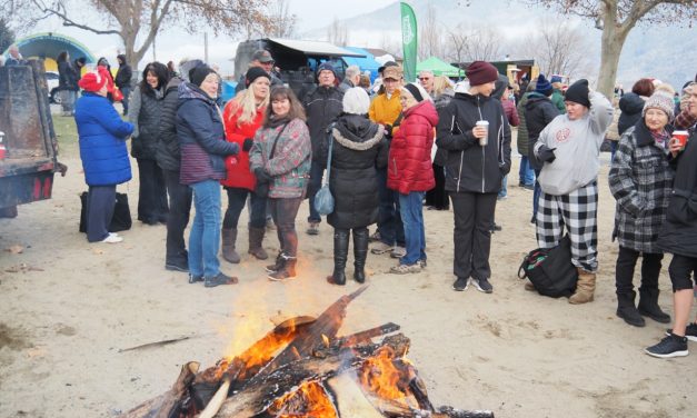 Desert Dip draws a crowd as dippers brave the cold