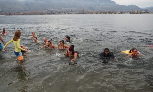 Desert Dip draws a crowd as dippers brave the cold