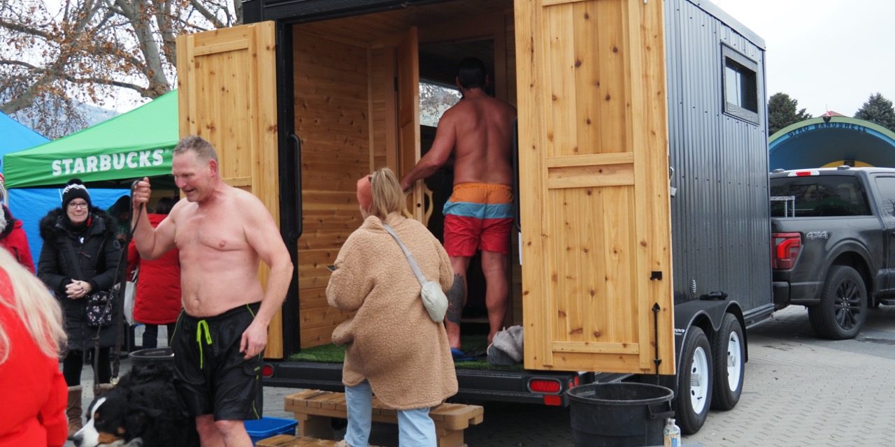 Desert Dip draws a crowd as dippers brave the cold