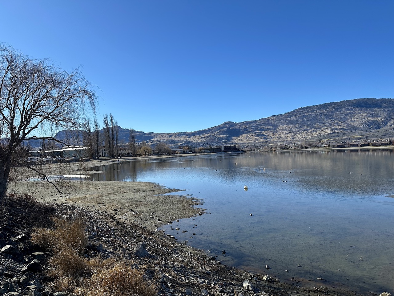 osoyoos lake low water levels
