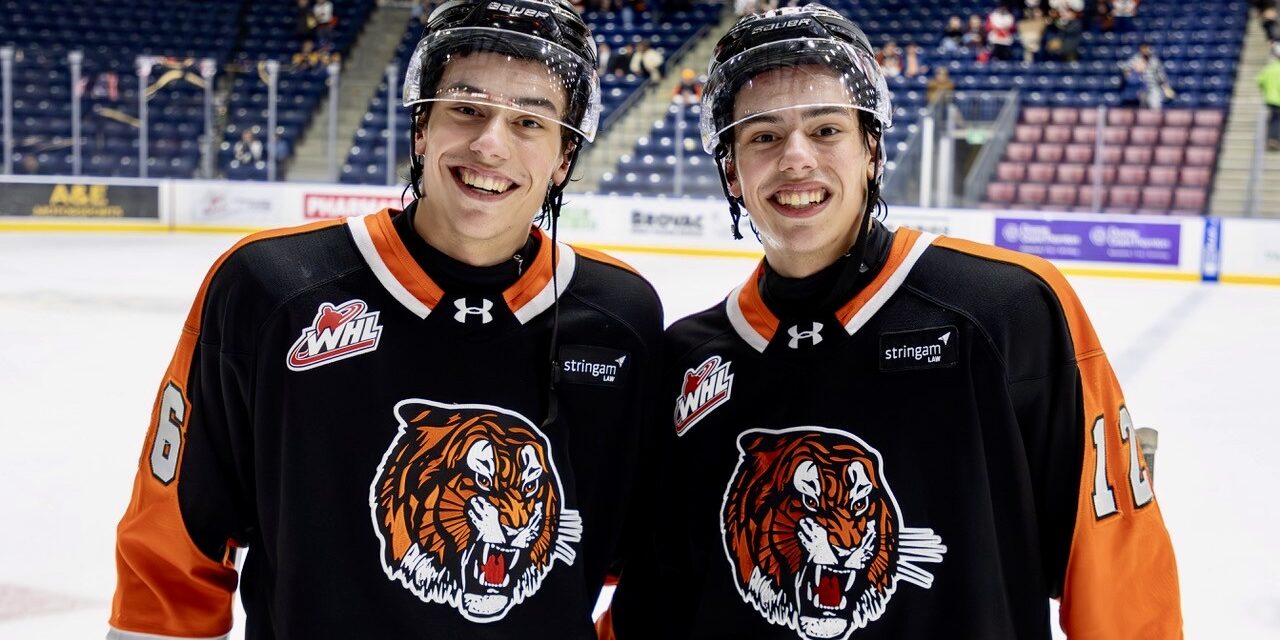 Local hockey twins continue to dazzle on ice, stay focused off the ice