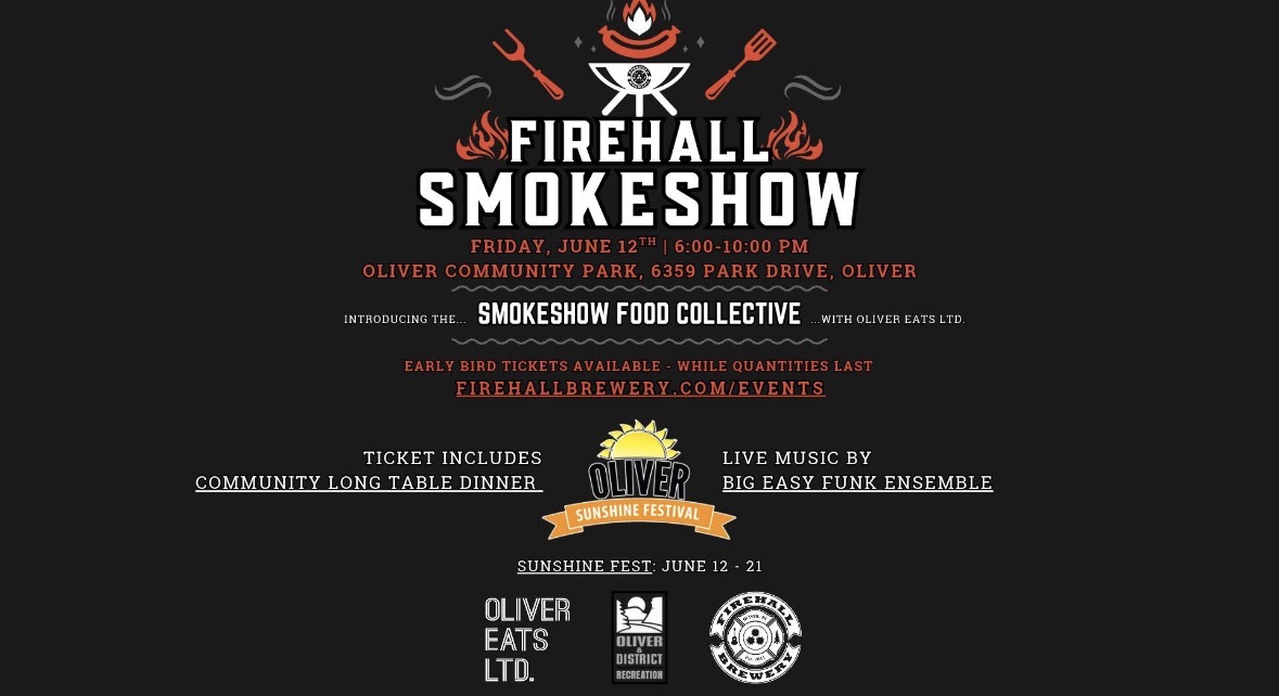Fire Hall Smokeshow at Oliver Community Park
