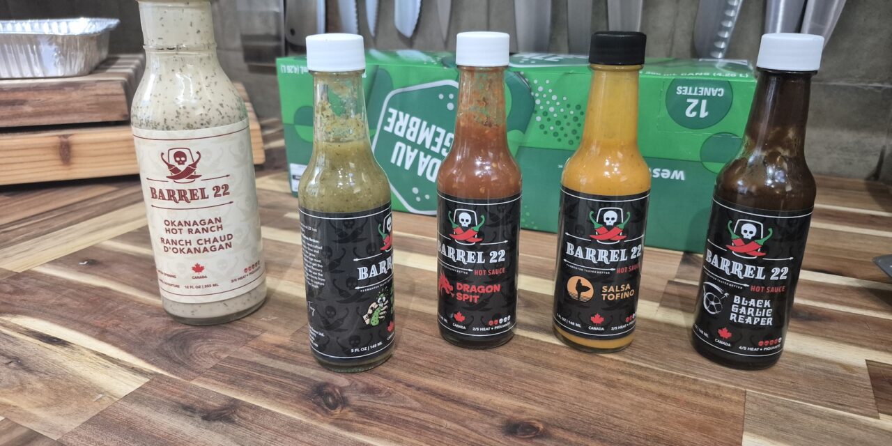 Food Adventures with Sheldon – Barrel 22 Hot Sauce