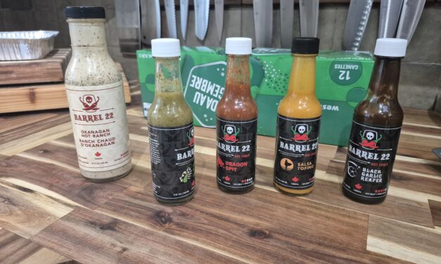Food Adventures with Sheldon – Barrel 22 Hot Sauce